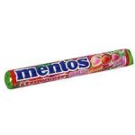 Жувальні драже Mentos Erdbeere mix полуничний 37.5 г