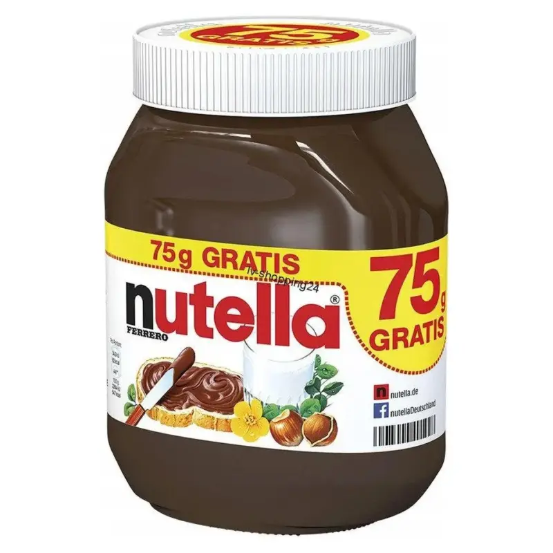 Шоколадно-горіхова паста NUTELLA з лісовими горіхами Ferrero 825г Німеччина