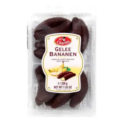 Цукерки шоколадні з бананової начинкою Gelee Bananen Sir Charles 200г Австрія