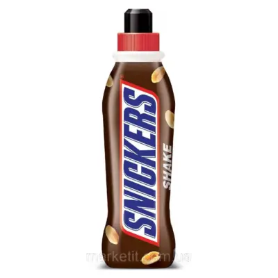 Молочний напій (шейк) Snickers Shake 350 мл Великобританія