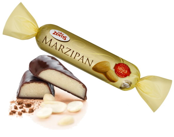 Марципан в шоколаді Zentis Marzipan 100 г Німеччина