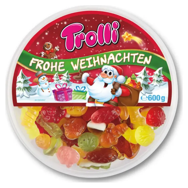 Желейні цукерки Trolli РІЗДВЯНИЙ МАРМЕЛАД Німеччина 600г