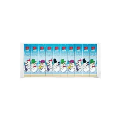 Шоколадний Сніговик на паличці Schoko Lolli Favorina Німеччина (10 шт.х15г) 150г