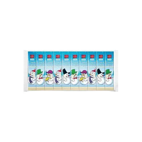 Шоколадний Сніговик на паличці Schoko Lolli Favorina Німеччина (10 шт.х15г) 150г