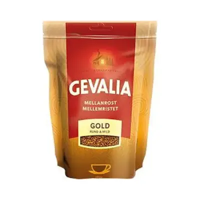 Кава розчинна Gevalia Mellan Rost Gold арабіка 200г Швейцарія