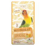 Шоколад молочный “Cachet” with KIWI AND MANGO TANZANIA, 40% COCOA. 180 г Бельгія