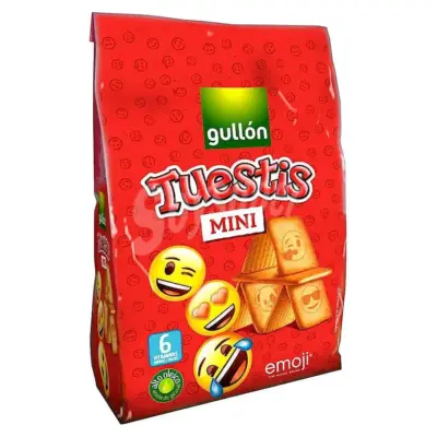 Печиво-міні бісквітне з вітамінамиl Tuestis Mini Gullon 250 г Іспанія