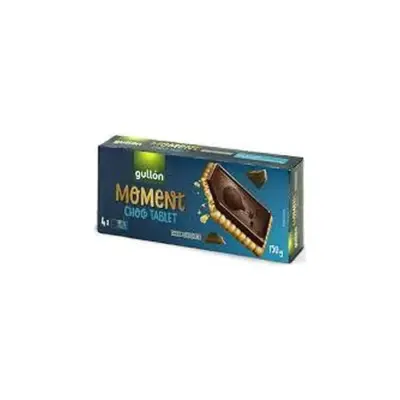 Печиво Gullon Moment Choco Tablet Milk Chocolate 150г Іспанія