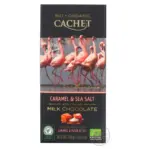 Шоколад Bio-Organic Cachet молочний з карамеллю і сіллю Бельгія 100г