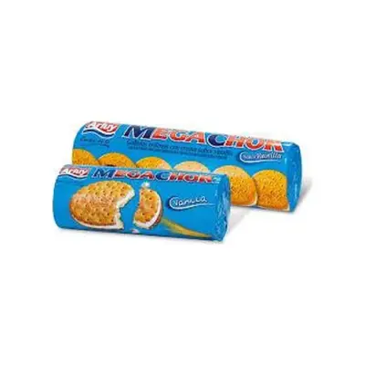 Печиво сендвіч Mega Choc Vainilla Arluy Іспанія 500 г
