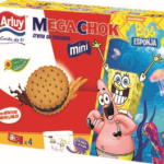 Печиво сендвіч шоколадне з вітамінами, залізом і кальцієм Mega Choc Arluy Іспанія 37 г Іспанія