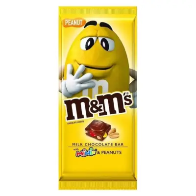 Шоколад молочний M&M's PEANUT (з ММдемосами та арахісом) 165 г Великобританія