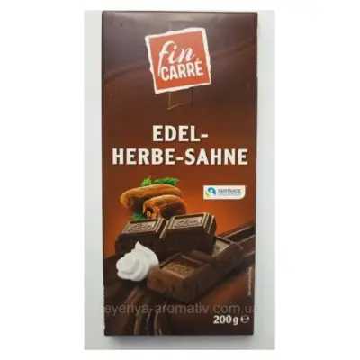Шоколад чорний Fin Carre Edel-Herbe-Sahne Німеччина 200 г