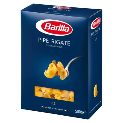 Макаронні вироби Pipe Rigate Barilla (ріжки) N 91 Італія 500г