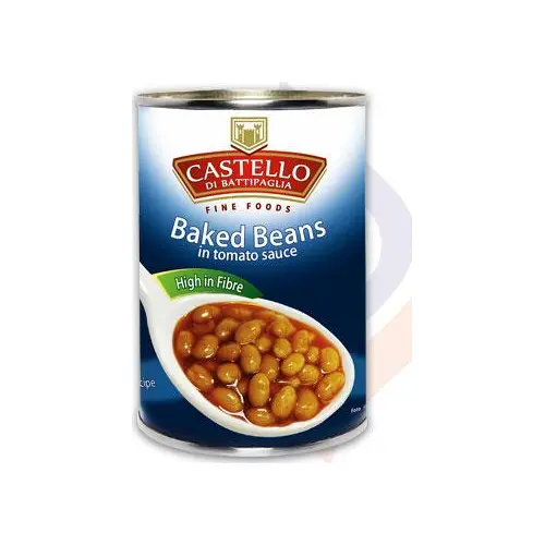 Фасоль запечена в соусі Castello Baked Beans 425 г Італія