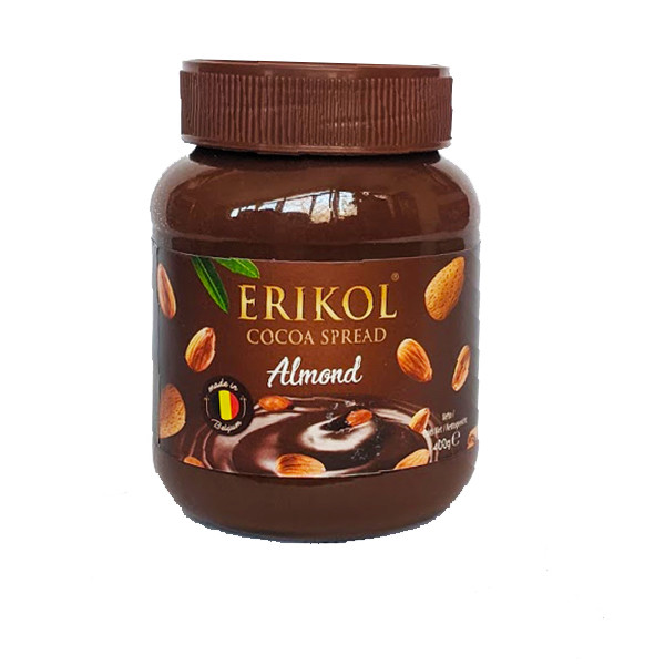 Шоколадна паста з мигдалем ERIKOL 400 г Німеччина
