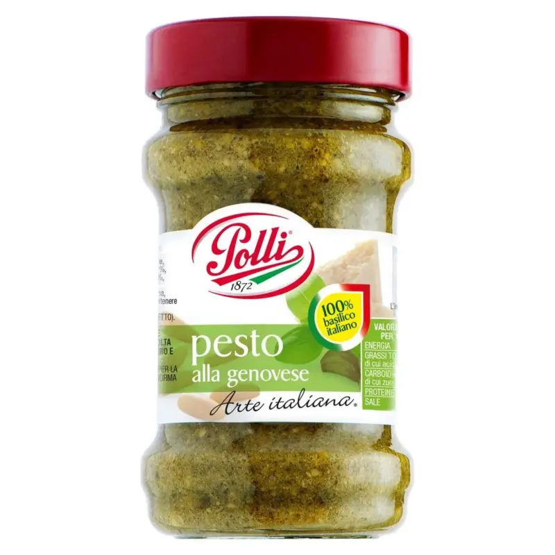 Соус песто Polli Pesto alla genovese 190 г Італія