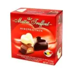 Міні-цукерки-СЕРДЕЧКА бельгійське праліне Maître Truffout 45 г Австрія