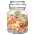 Льодяники (цукерки) Woogie Fine Drops (дрібні краплі) фруктовий мікс Австрія 300г