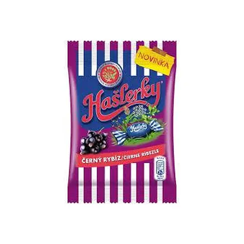 Льодяники на травах з чорною смородиною Haslerky Cerny Rybiz Nestlé 90г Чехія