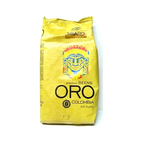 Кава в зернах 100% Арабіка Milaro ORO Colombia 1кг, 100% Арабіка Іспанія