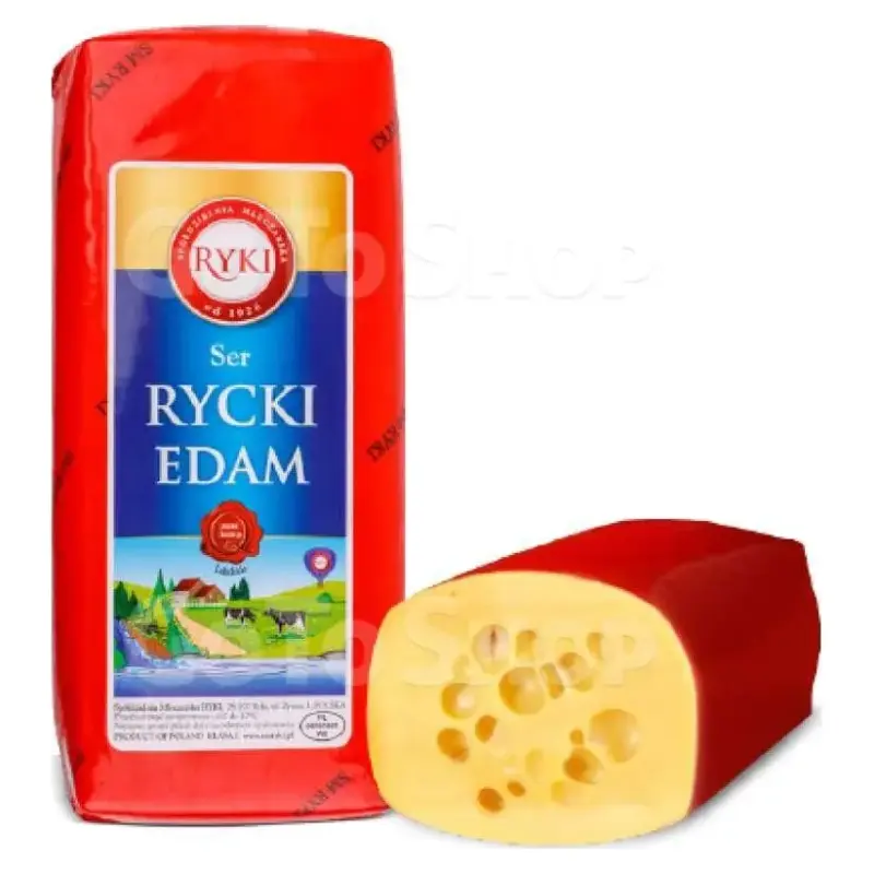 Сир Rycki Edam 1кг Польща