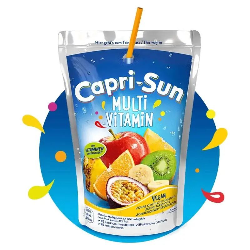 Сік Capri-Sun Multi Vitamin мульти-вітамін 200 мл Німеччина