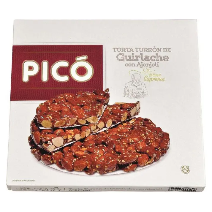 Туррон PICO з мигдалем, кунжутом і медом без глютену, 150г Іспанія