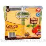 Сир у пластинках Gouda Swiatowid без консервантів 250 г Польща