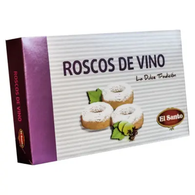 Печиво з мигдальним борошном El Santo Roscos de Vino 600 г Іспанія