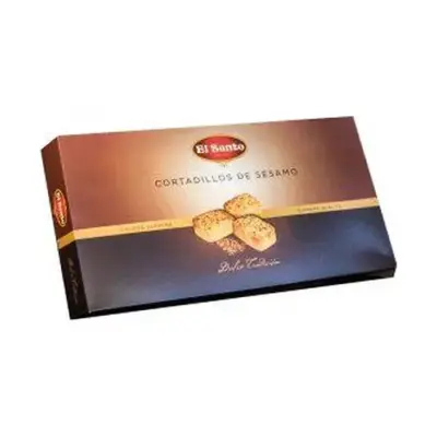 Печиво з мигдальним борошном, з кунжутом El Santo Cortadillos de Sezamo 150 г Іспанія