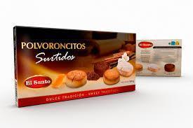 Печиво з мигдальним борошном асорті El Santo Polvoroncitos Surtidos 150 г Іспанія