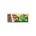 Швейцарський молочний шоколад із м’ятою Marabou Mint Krokant 200 г