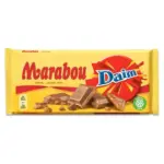 Швейцарський молочний шоколад із мигдалевою карамеллю Marabou Daim 200 г