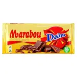 Швейцарський молочний шоколад з мигдальною карамеллю Marabou Daim 200 г