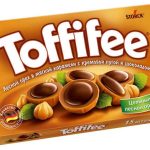 Цукерки Toffifee фундук у карамелі з кремовою нугою і шоколадом Німеччина 125г