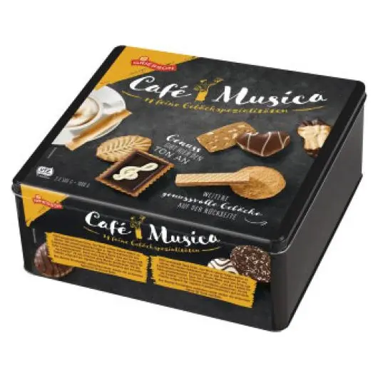Печиво Griesson Cafe Musika Німеччина в Ж/Банку 1кг (2х500г)