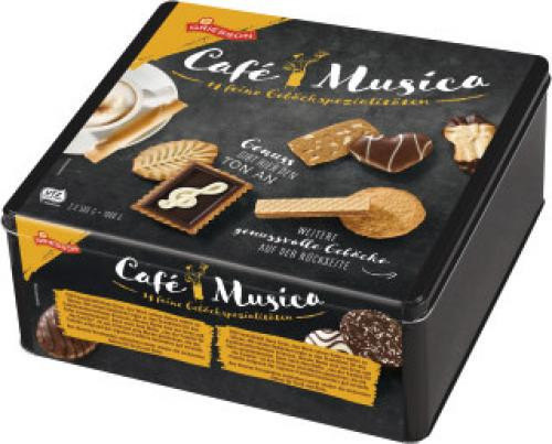 Печиво Griesson Cafe Musika Німеччина в Ж/Банка 1кг (2x500г)