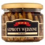 Шпроти копчені в олії Szproty Podwedzane M&K 250 г Польща