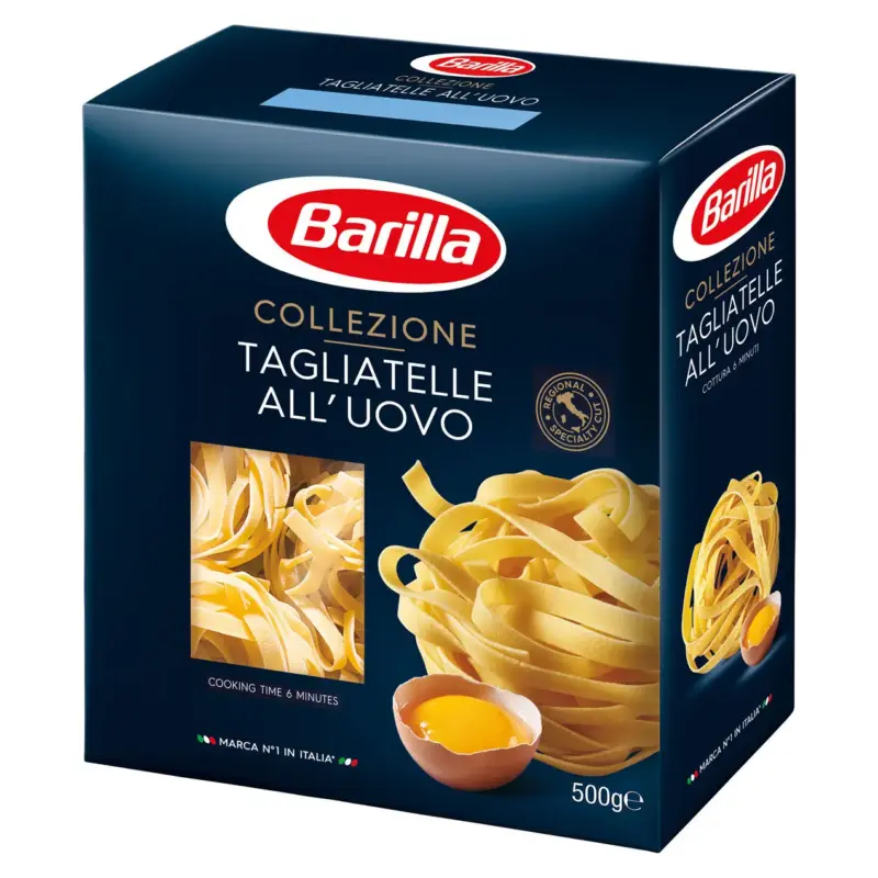 Макарони Barilla Collezione Tagliatelle All’Uovo Bolognesi Тальятеле з яйцем Італія 500 г