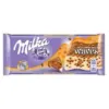 Шоколад Milka Waves Caramel Crispearls Карамель 81г Швейцарія