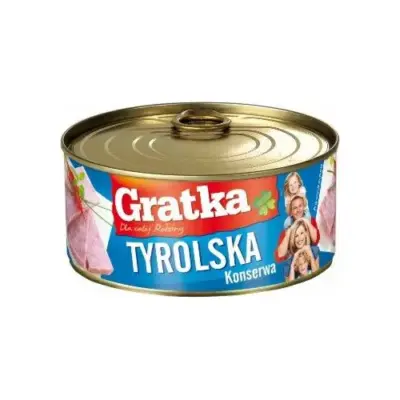 Консерва (консервоване м'ясо) Gratka Tyrolska Польща 300г