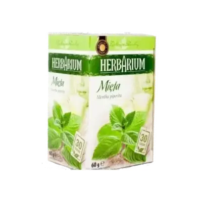 Чай трав'яний із м'ятою Herbarium Mieta 30пакет. Польща