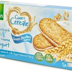 Печиво без цукру злакове з йогуртовим кремом Gullon Cuor di Cereale 220 г (5х44 г) Іспанія