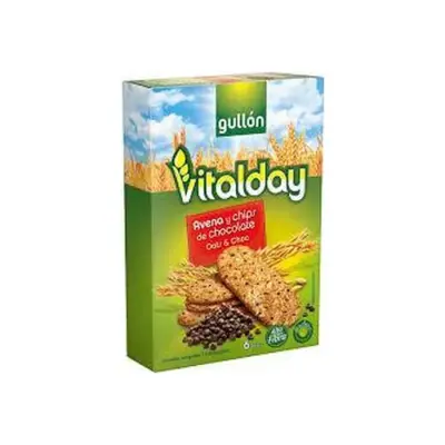Печиво злакове (вівсяне) з шоколадною крихтою Vitalday Gullon 240 г Іспанія