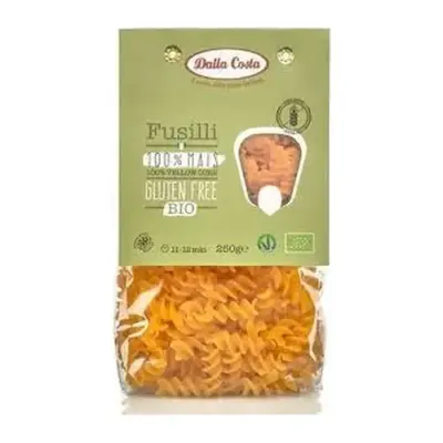 Макарони з кукурудзяною без глютену Fusilli Dalla Costa Італія, 250 г