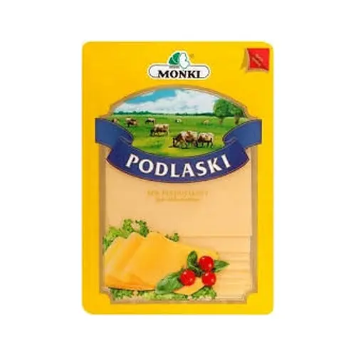 Сир у пластинках Podlaski без консервантів 150 г Польща