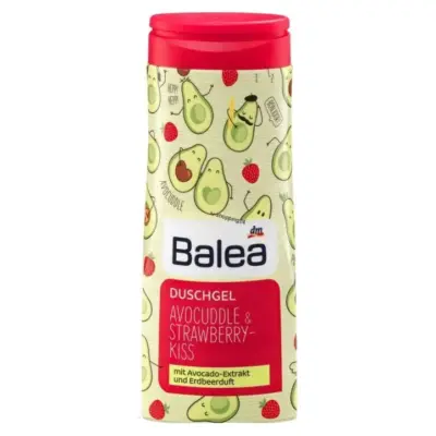 Гель-крем для душу Balea авокадо і полуниця 300ml Німеччина
