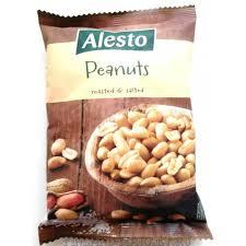 Арахіс смажений із сіллю Alesto Peanuts, 500 г Німеччина