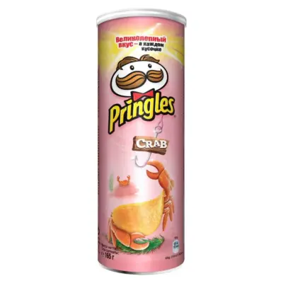Чипси з крабом Pringles Crab 165 г